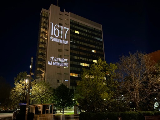 albinkurti's tweet photo. Tonight we honor those forcefully disappeared during the war in Kosova who are still missing. Only by bringing crimes against our people to light can we hope to reach peace and deal with our deep pain. Serbia remains full of our people’s corpses. We will never forget. https://t.co/D9C6OUPLYx