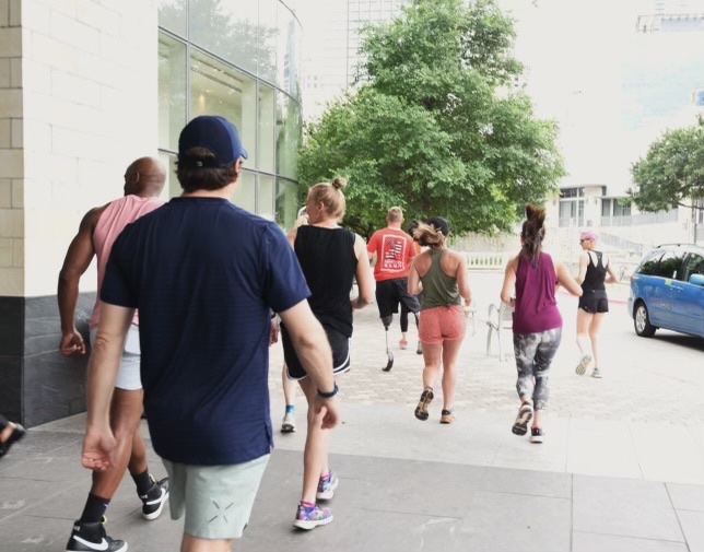 We're amplifying wellbeing by participating in National Walk at Lunch Day during #VPThrive2022! Thank you <a href="/RobJonesJourney/">Rob Jones</a> for leading the way! #NWLD #NationalWalkatLunchDay (photo credit: <a href="/lisaphotog/">lisa hause photography</a>)