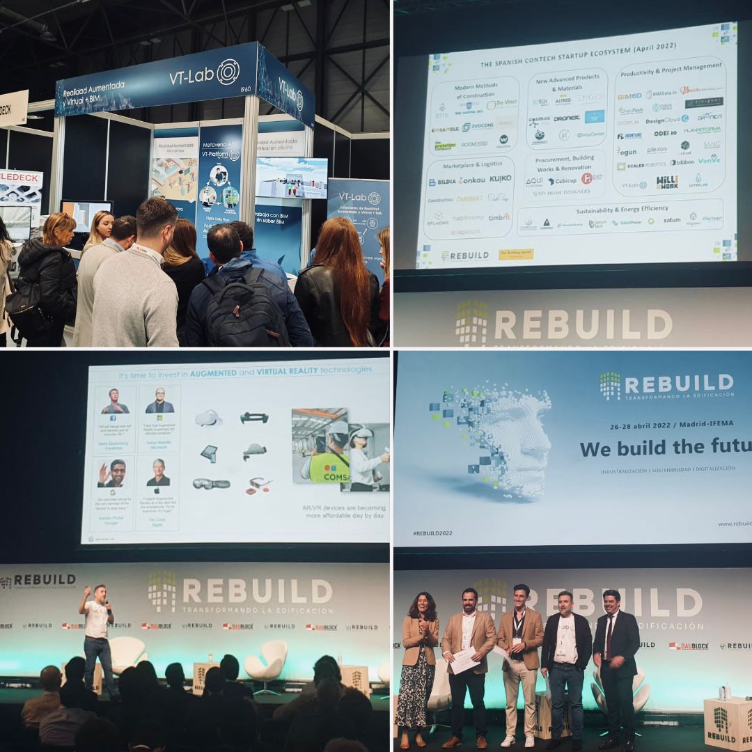 visualtechlab's tweet photo. ¡Gracias a todos!
👉 Nos vemos mañana, último día de feria, en el stand i960.
#REBUILD2022 #Contech #BIM #VR #AR #AEC #VTplatform https://t.co/PbDzzk2VKb