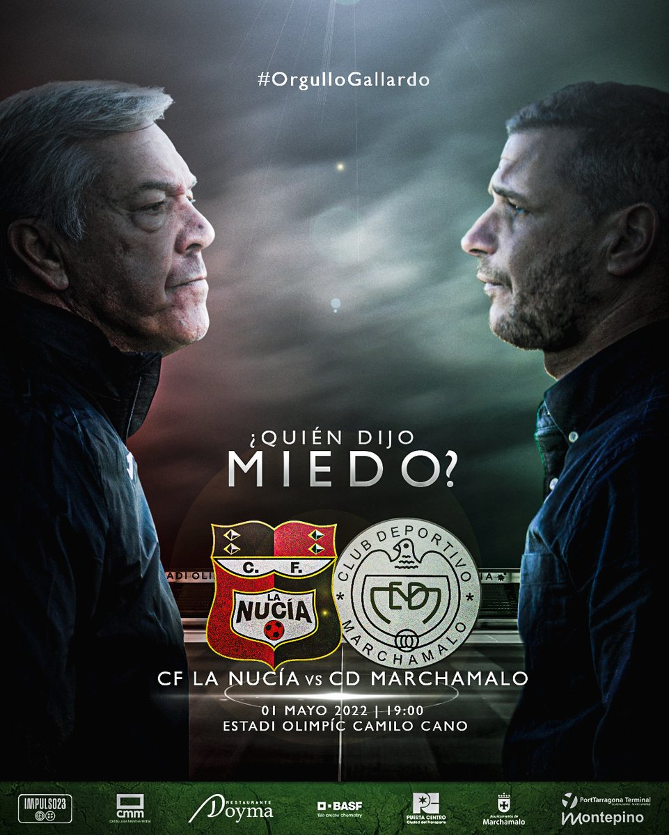 ✅ Campeones de Liga en Tercera División
✅ Pelear de tú a tú frente al Valladolid y Huesca en Copa del Rey

🔜 Conseguir 9 puntos en 3 partidos...

¿Quién dijo miedo?

🙌 Este domingo tenemos una cita vital en La Nucía y... ¡VAMOS CON TODO!

#123CD #OrgulloGallardo