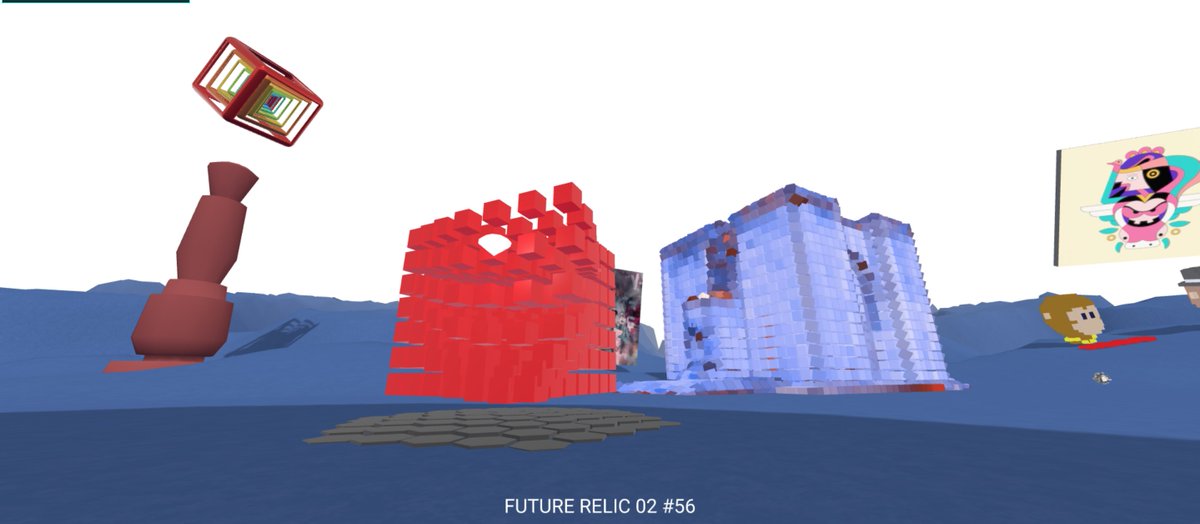 Thanks for this awesome drop <a href="/ARTIFAKTS_sol/">ARTIFAKTS - future-relics.xyz</a> 🙏

looks real good next to the holo-cube Puerta 🔥