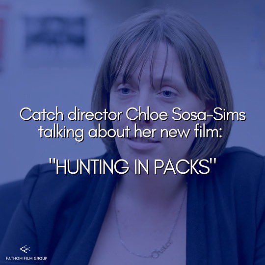 FathomFilm's tweet photo. Catch what director @chloesosasims was up to in today’s #HuntinginPacks press break!
There are 5 days left til screening at @hotdocs!
Get your tickets here: https://t.co/eUUEWvZxoS https://t.co/H4KsWUtMjQ