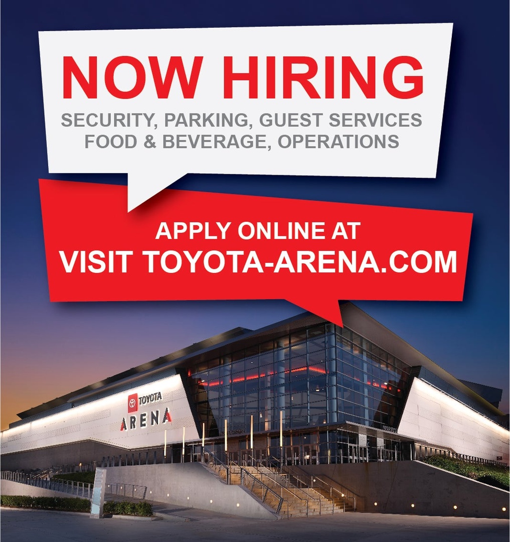 Toyota Arena on Twitter: "Looking for your next job opportunity? We are ...