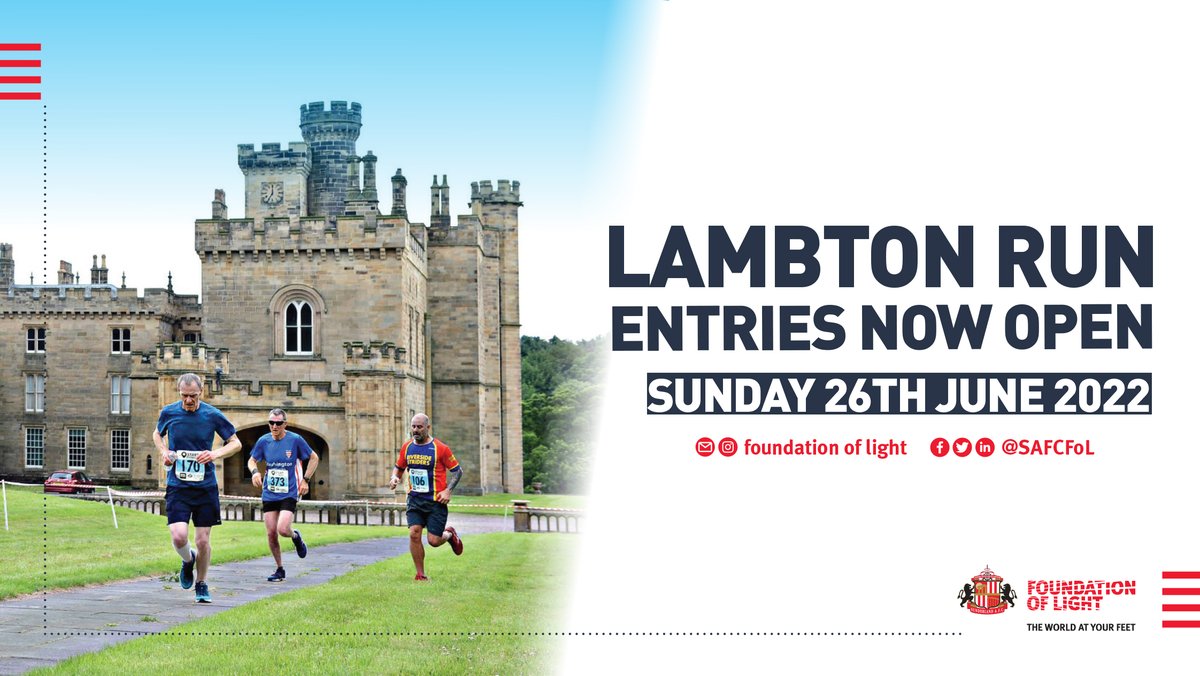 LambtonRun's tweet photo. 𝙍𝙚𝙩𝙪𝙧𝙣 𝙤𝙛 𝙩𝙝𝙚 𝙇𝙖𝙢𝙗𝙩𝙤𝙣 𝙍𝙪𝙣 🏃

After two years without this event, the Lambton Run 𝗙𝗜𝗡𝗔𝗟𝗟𝗬 returns this summer 😍

Enjoy our fun runs with your friends and family 👇

Sign up to 10k 👉 https://t.co/wBOBedXMb4
Sign up to 3k 👉 https://t.co/hOgxx6nyd4 https://t.co/nEjwj17Mqc