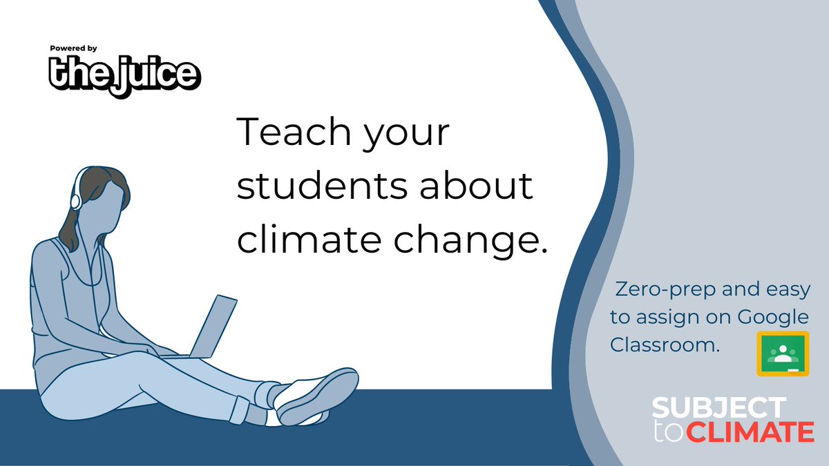 subjecttoclimat's tweet image. Check out our latest feature, powered by @Juice_Learning Click here to see the student-friendly news articles:  bit.ly/3uOFMyV  

#StCjuicenews #readinglevel #readingdifficulty #unbiasednews #newjerseyteachers #climatenews #vocabularywords #wordsoftheday #ELA