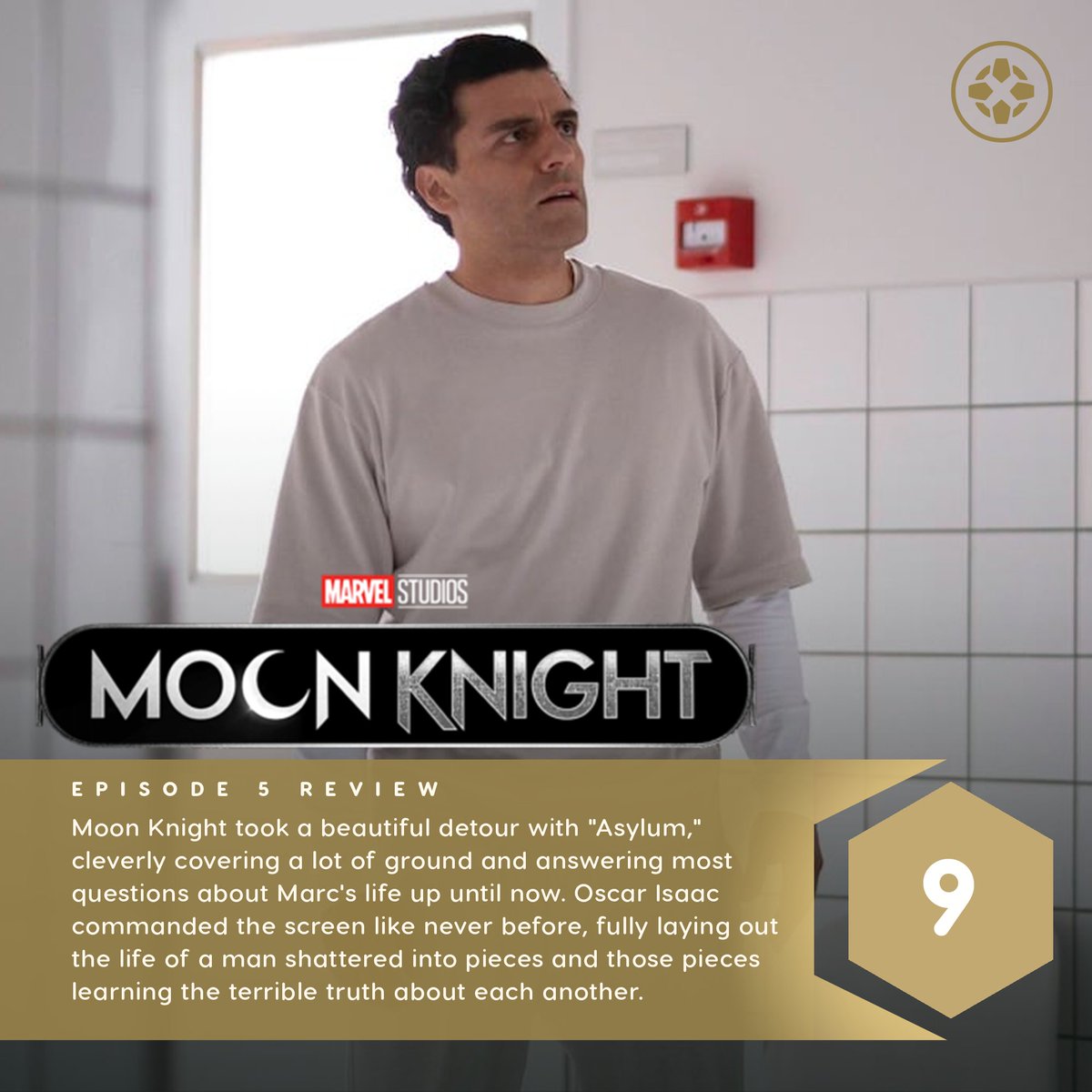 IGN's tweet photo. Moon Knight scores big with a trippy flashback episode of sorts, featuring Oscar Isaac at his finest. Our Episode 5 review: https://t.co/7y5mPlyo45 https://t.co/0ro4d413j9