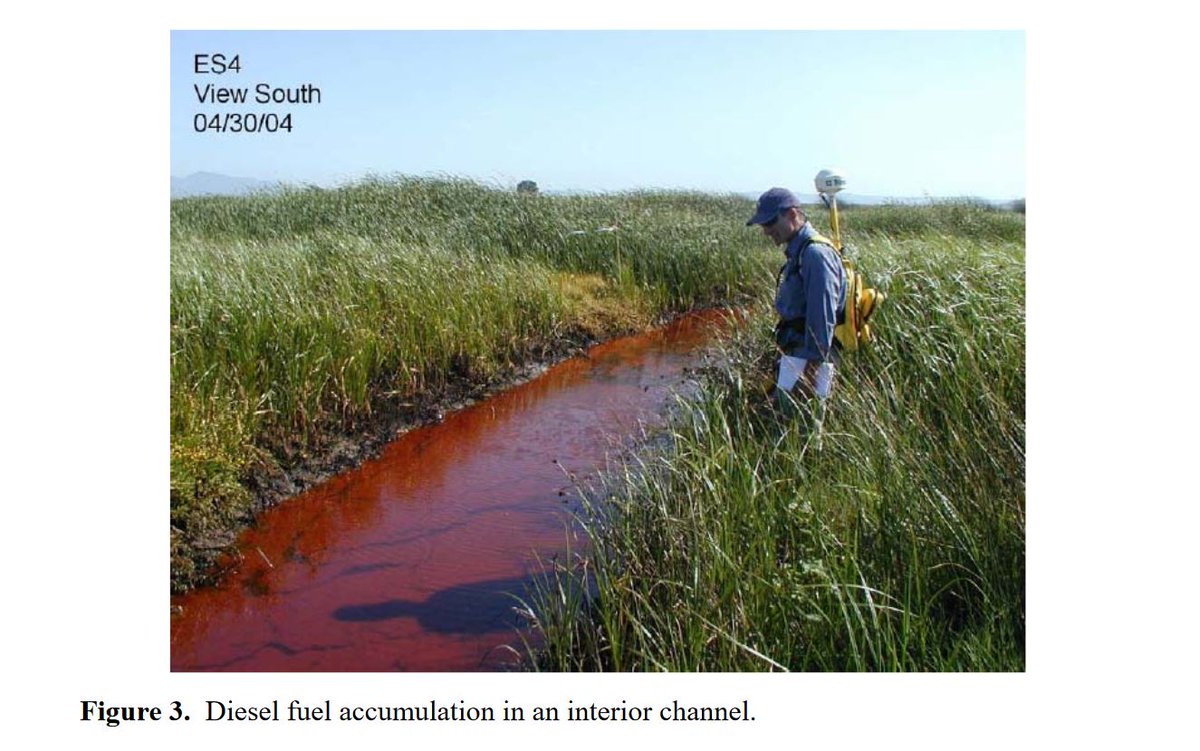 LivableSolano's tweet image. #OTD in 2004, the #KinderMorgan pipeline in #SuisunMarsh ruptured, spilling 123,774 gallons of diesel fuel into protected marshland.

#SolanoCounty #SuisunSlough #RoosCut #Cordelia #SuisunCity #FairfieldCA #Benicia #CarquinezStrait