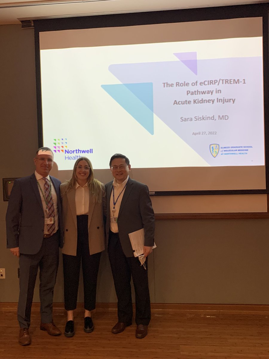 Congratulations <a href="/sarasiskind/">Sara Siskind, MD, PhD</a> on your successful thesis defense, and welcome to the newest MD-PhD on the block!!! <a href="/FeinsteinIMR/">Feinstein</a>