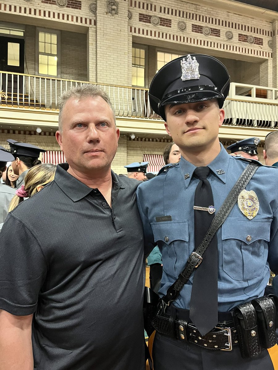 mgnause's tweet photo. Congratulations to my baby graduating from Ocean County Police Academy today. So proud of the young man you have become. https://t.co/BeM3KTddHJ