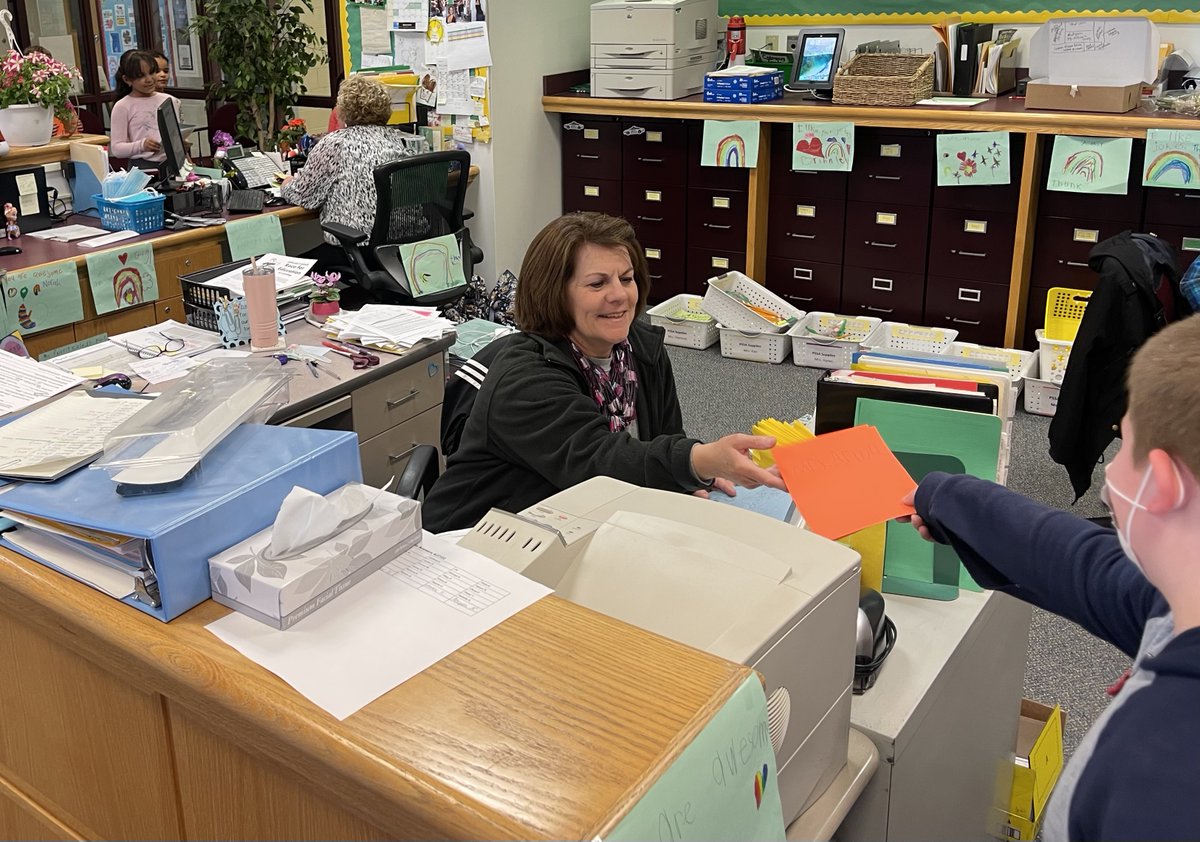 EPSDJefferson's tweet photo. Today we are celebrating Administrative Professional's Day...specifically our very own Mrs. Arnold and Mrs. Frisch!
THANK YOU MRS. ARNOLD! THANK YOU MRS. FRISCH! Thank you for putting our students and community first! THANK YOU FOR CARING!
#OneJefferson
#EastPennProud https://t.co/ZGdb95rBhZ
