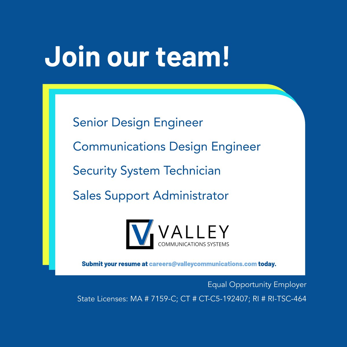 Valley Communications Systems, Inc. tweet media