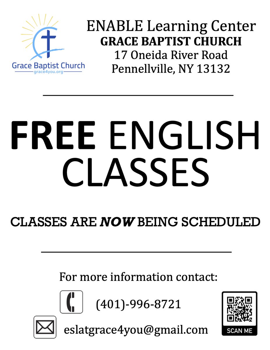 MrsKnappENL's tweet photo. For any ENL families that may be interested in FREE English classes, check out this opportunity! #LHSells https://t.co/Lf9DdKPjms