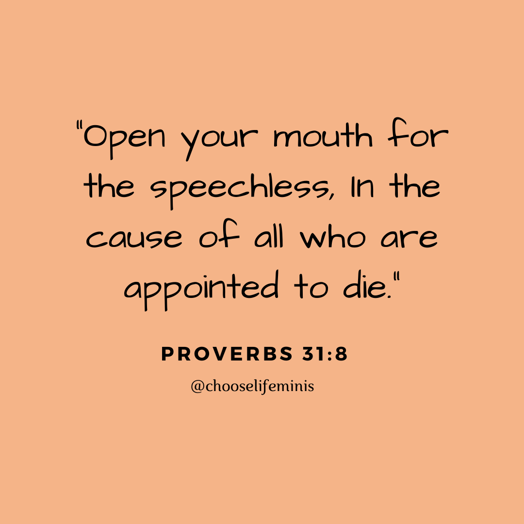 Chooselifeminis's tweet photo. Open your mouth for the speechless. Be their voice. #ChooseLife #ChooseHope #ChoosePurpose #ProLife #WordWednesday https://t.co/7GRb7cBb95