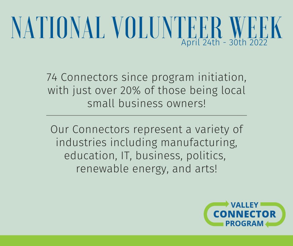 Valley Connector Program tweet media