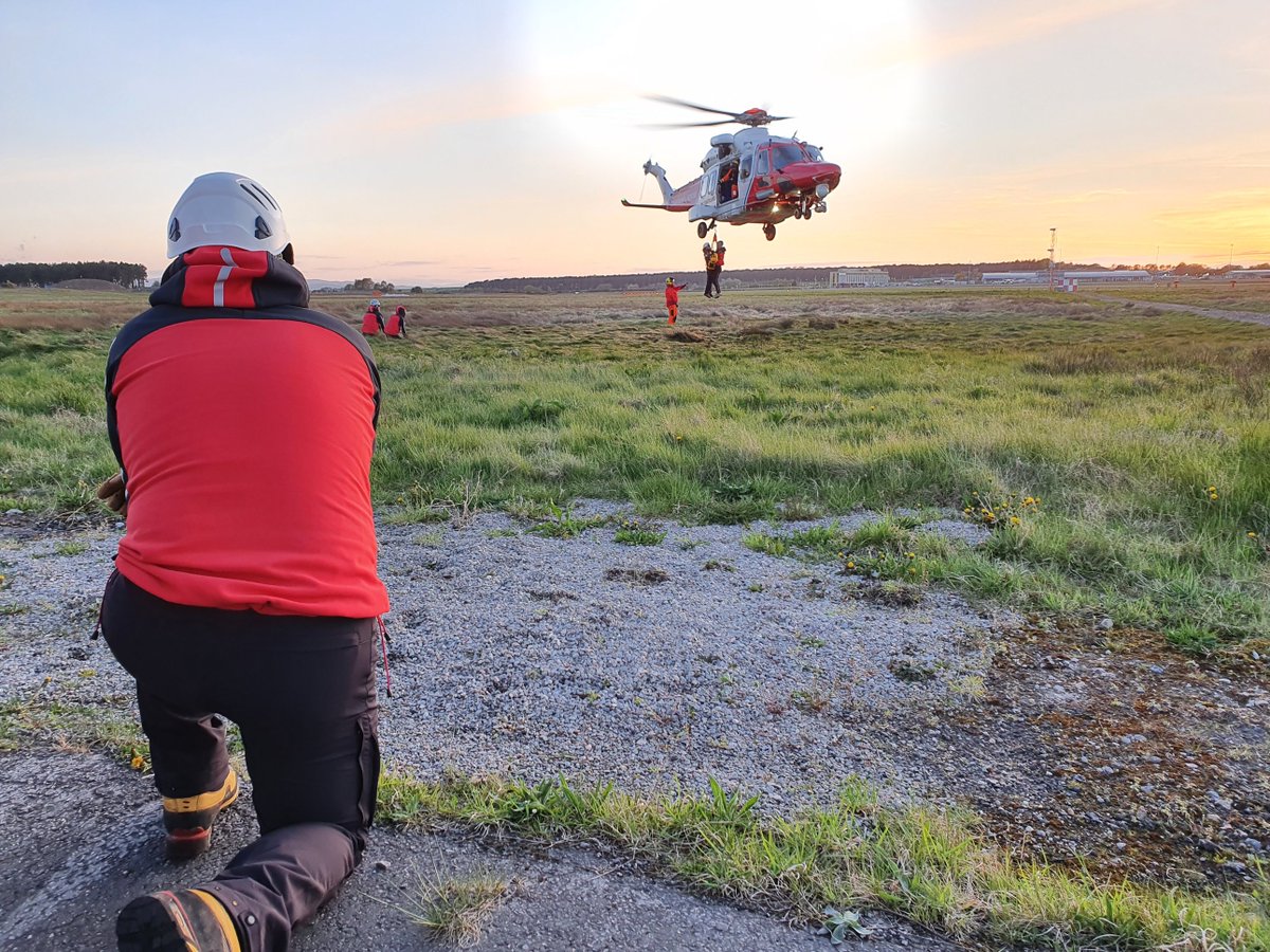 Last night we had the second of two helicopter training sessions this month at Dalcross with <a href="/MCA_media/">Maritime and Coastguard Agency</a>.  Many thanks to the crew for their time, hard work and, of course, the banter!

<a href="/ScottishMR/">Scottish MR</a>