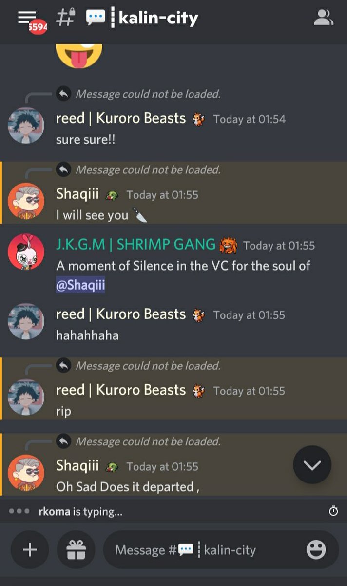 JKGM6582's tweet photo. The story of me Silencing @Saqlain681 in the @kurorobeast VC tonight for the reason that will be shown in the SS below. ๐
Thank you for the cooperation my fellow Island Residents who were in Kalin-Beach. ๐๐ผ
#FunNights
#KBFam https://t.co/aPtYsDhton