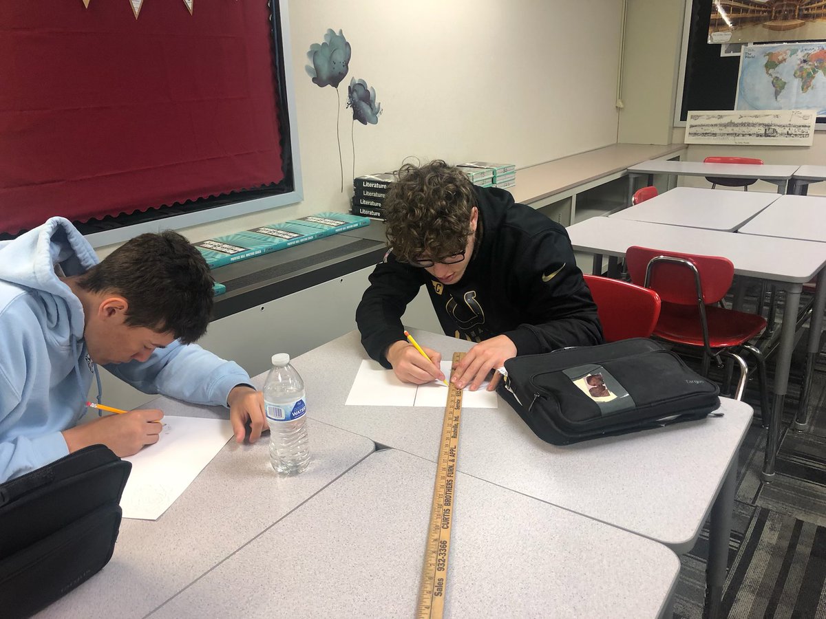 RushvilleHigh's tweet photo. These three photos reflect the “before” pics when students were working on them. https://t.co/EOXhwm447P