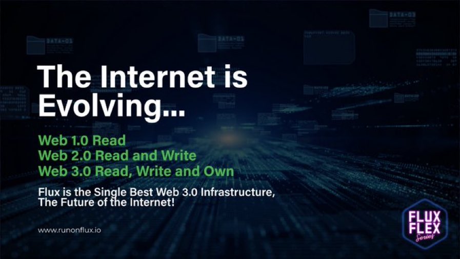 0x_Contractor's tweet photo. So many shit coins people buy and pray for a quick buck.  Why not invest in $Flux instead?  A #web3 project with skin in the game, history of integrity and vision.  This project has literally started the ball rolling towards an entirely new internet. Can you say snowball effect? https://t.co/PdxXDAT2iZ