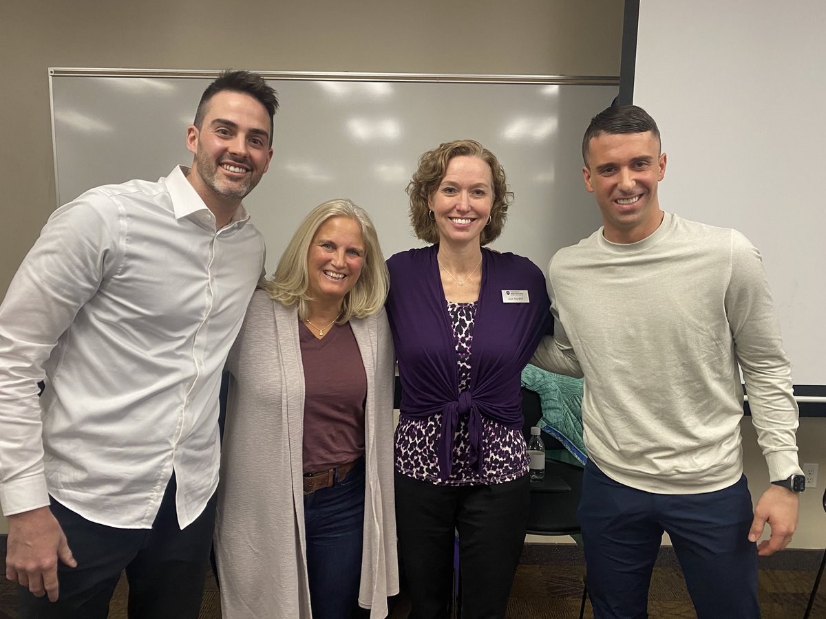 UNW_AD's tweet image. Thanks to our leadership panel today for your words of wisdom to the student athletes in the Athletic Leadership Institute. Chick Fil A, College/Professional Soccer, Target, and NBA - represented - all great leaders! @unweagles @KpKjmeloch @JodiRichert