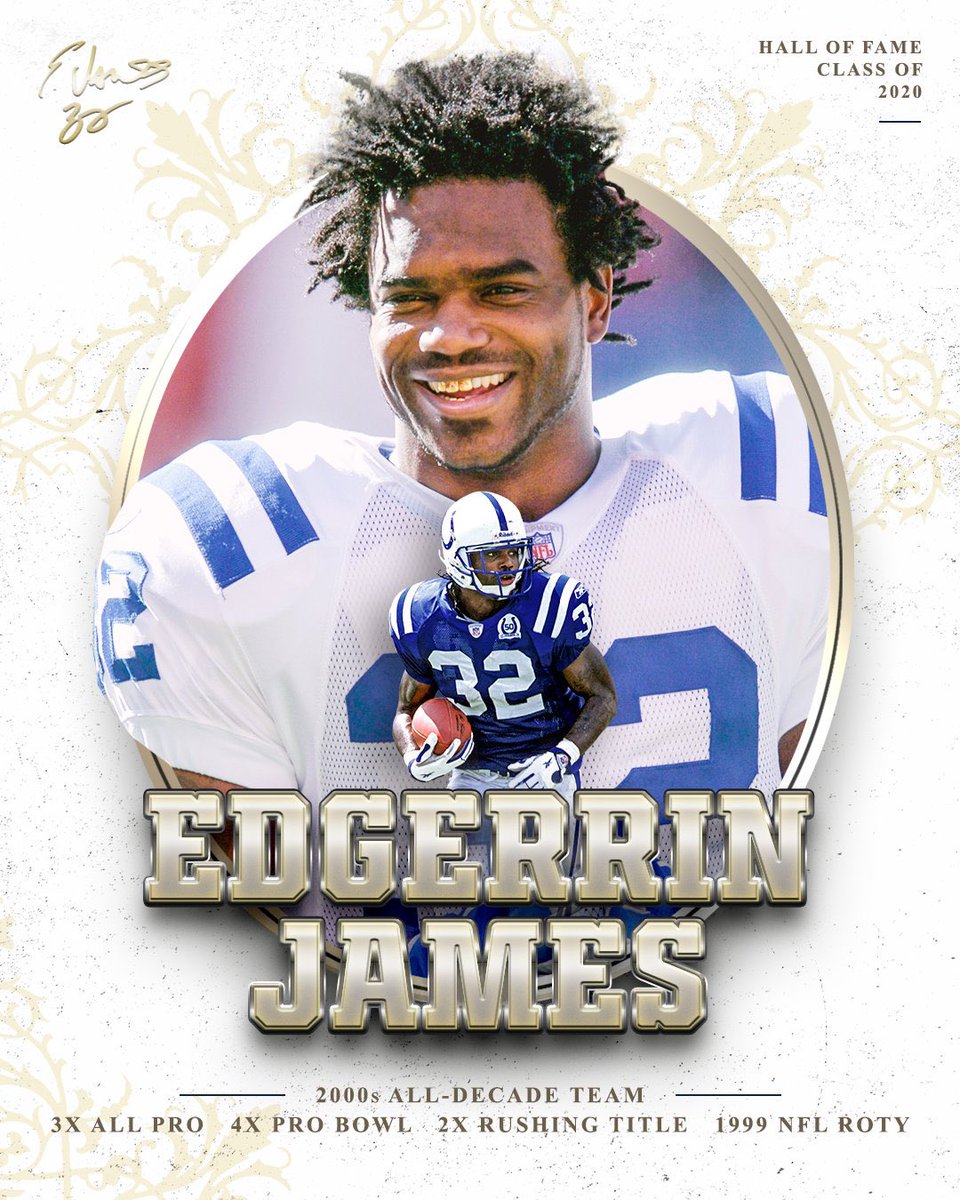 From Gold Teeth to Gold Jacket

RT for a chance to win <a href="/EdgerrinJames/">Edgerrin James</a> book