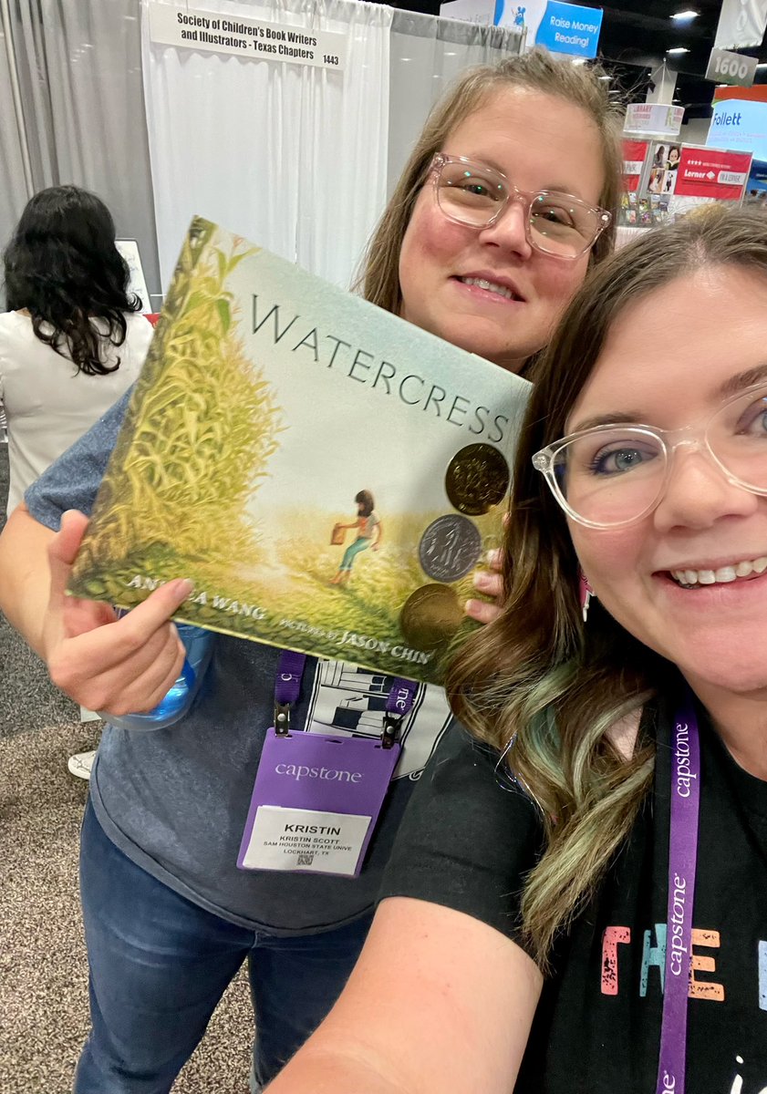 PLewandowskiLMS's tweet photo. It’s not everyday you get to meet the author and illustrator winners of The Caldecott Medal Award and The Newberry Honor Award! So cool! 🤩@KScottLMS #txla #lovemylisd #lockhartreading https://t.co/3C9Oq1eOhW