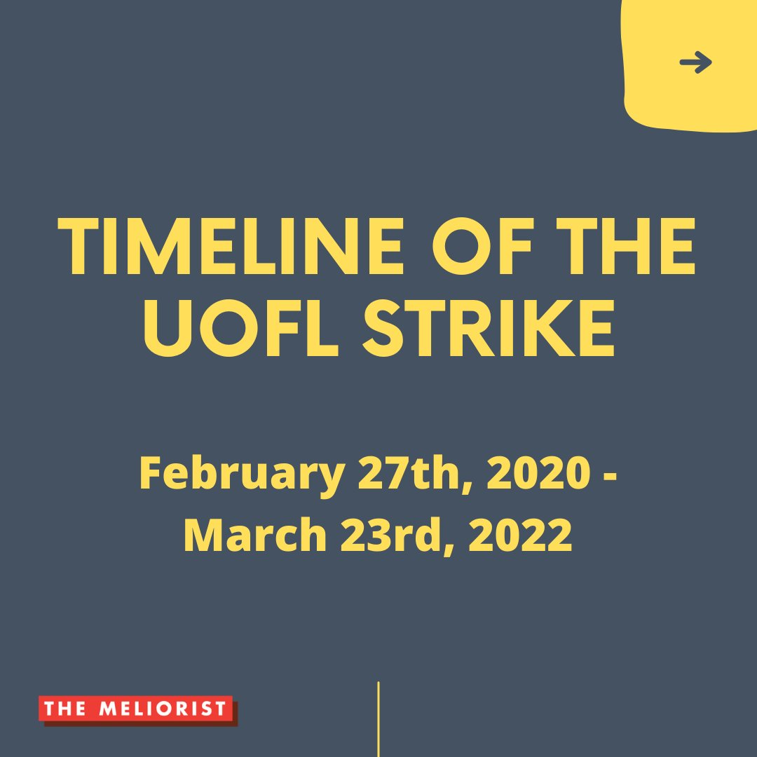 The_Meliorist's tweet photo. •Timeline of the UofL Strike•
Check out the chain of events that rolled out before the classes were paused!
Read here: https://t.co/DK07JgOQlE
#themeliorist #journalism #studentjournalism #yql #uleth #ulethbridge #uoflstrike #facultystrike #universityoflethbridge https://t.co/PZ9w760ieL