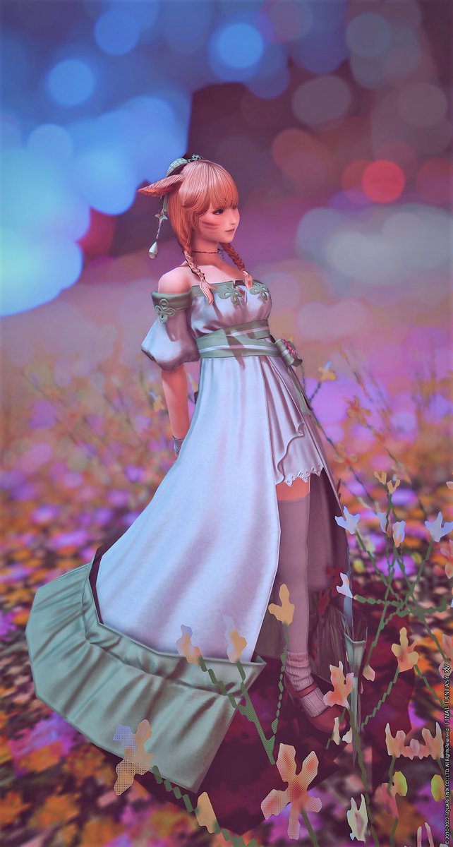 KittyCatBard's tweet photo. I wanted to have a picnic in the flowers but the weather decided it would rather thunderstorm! Scary!
:( ´◦ω◦｀):
Well there's always tomorrow! 
#FFXIV #GPOSERS #FFXIVScreenshots https://t.co/ZkZZWsQFYf