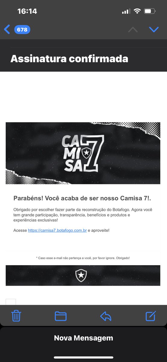 maubfr's tweet photo. Depois de quase dois anos sem pagar o sócio torcedor, agora eu sou @Camisa7Botafogo @Botafogo.
Vamos juntos juntos, @Botafogo @JohnTextor!
“Quero te ver campeão de novo!
Vou te apoiar até o final!” 🎶
#TimeToSetFire #TimeToBeCamisa7
#botafogotransa
#sejasociocamisa7 https://t.co/jWwPMdPC5S