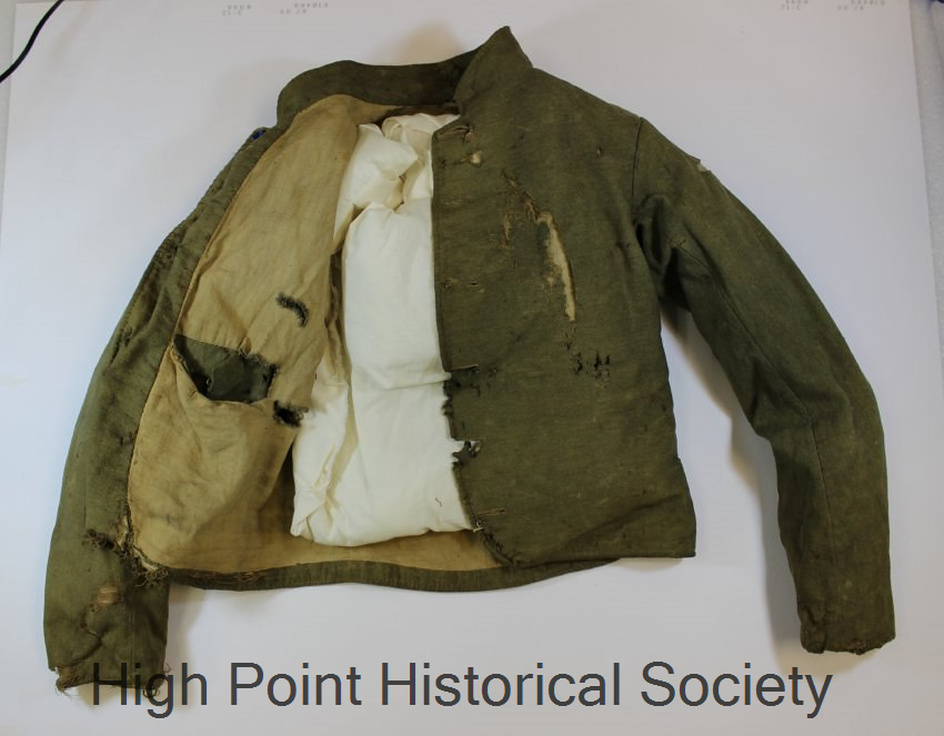 HighPointMuseum's tweet photo. This week is #nationalpreservationweek, and we’ve recently completed a project to make one of our most fragile artifacts accessible: documenting a rare jacket from the American Civil War. Check out our latest blog post about this preservation work! https://t.co/PiChZKl2NZ https://t.co/s0vUnCSvML