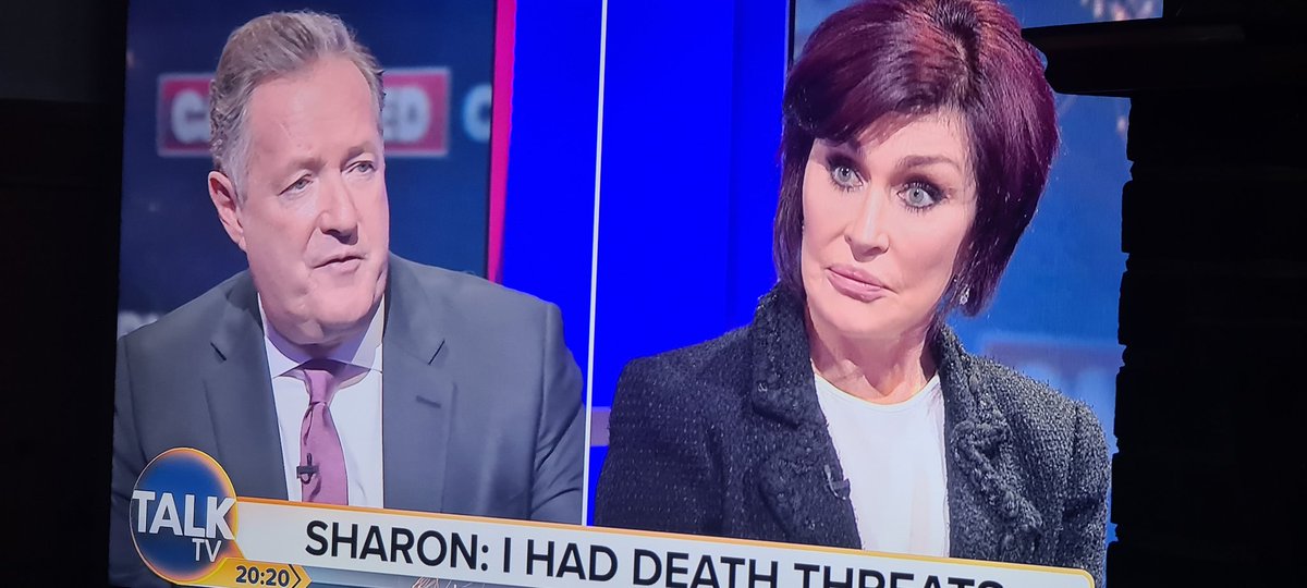 OliJames744's tweet photo. Great to see @piersmorgan &amp; @MrsSOsbourne back on TV! #piersmorganuncensored best thing on evening TV! https://t.co/TyaMzAst58