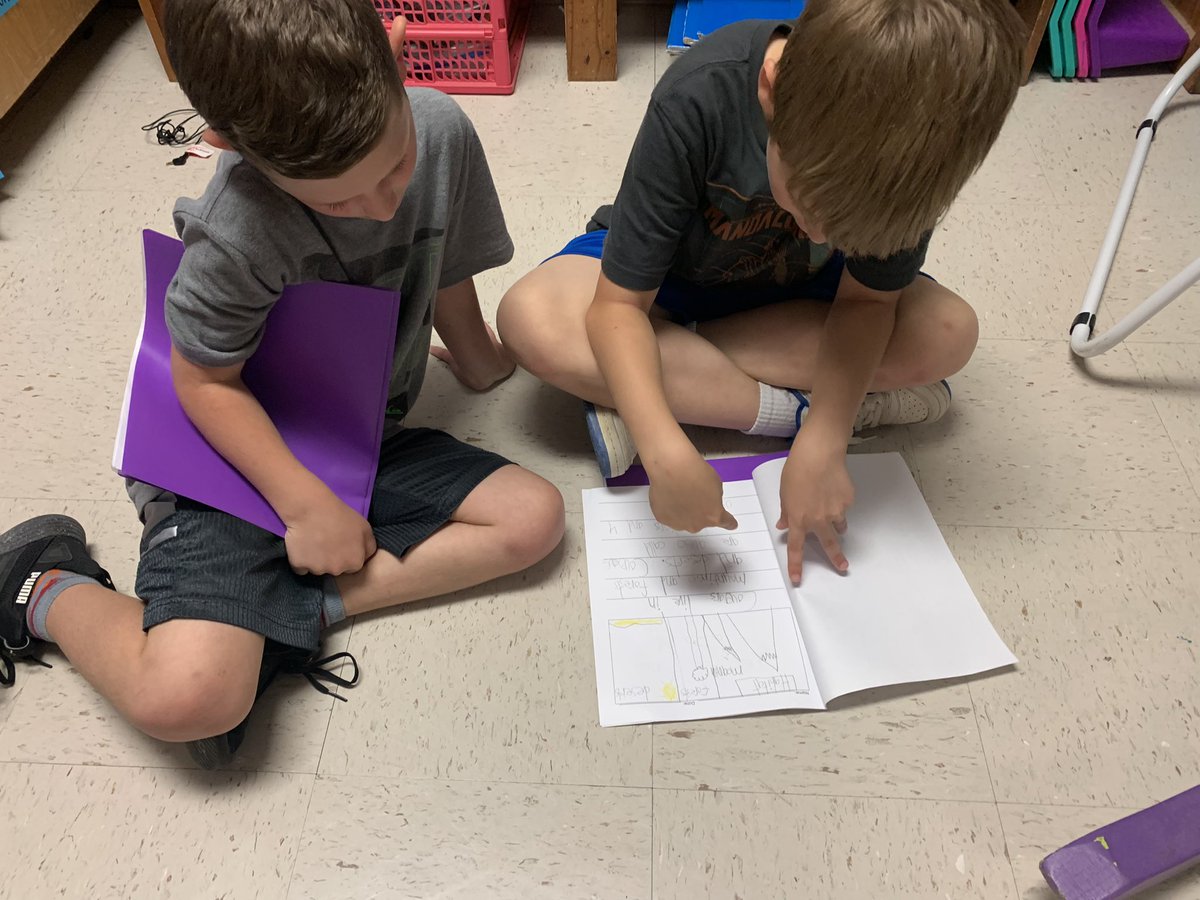 TinaWagnerAES's tweet photo. Nonfiction writers use readers to help them make their stories better! 
✏️ 📝 ✏️ #actonfam #unitsofstudy #nonfictionwriting @LucyCalkins https://t.co/7p3HyR1Y9l