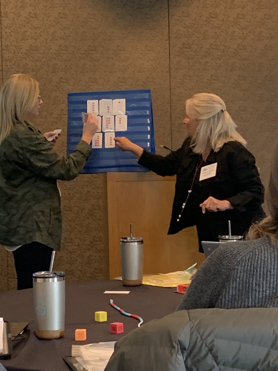 Learning ALL the fluency games during Tool Time!! 🎲🔢 #MRCONF22