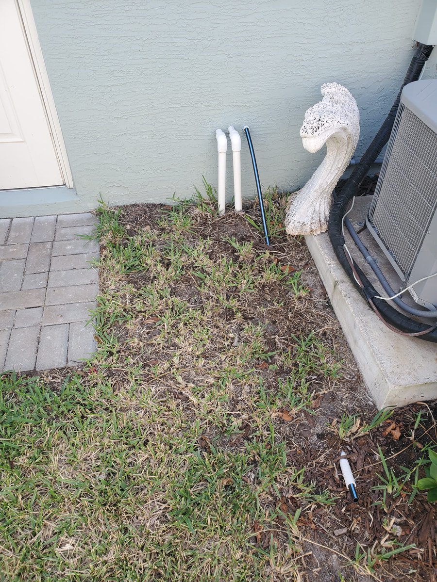 Client needs us to remove the water softener tank and brine tank full of salt from inside the garage to outside, not a problem!! #pslwaterguy #portstlucie #pslwater #portstluciewater #waterfiltration #waterfilters