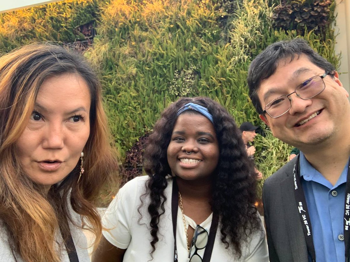 Huge thanks to <a href="/VentureBeat/">VentureBeat</a> and <a href="/deantak/">Dean Takahashi</a> for inviting Defintasy's CSO <a href="/salutemichelle/">michelle</a> to the <a href="/GamesBeat/">GamesBeat</a> conference. 

It was insightful!

#GBSummit
#metaverse
#gaming