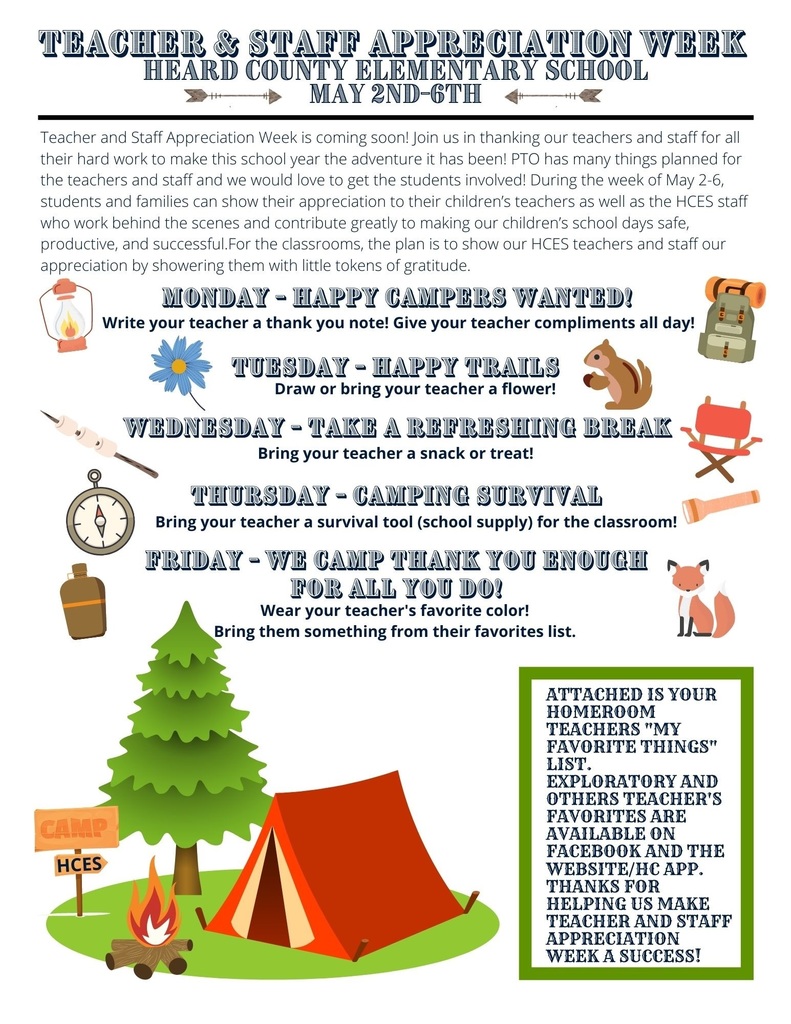 Teacher Appreciation is quickly approaching.