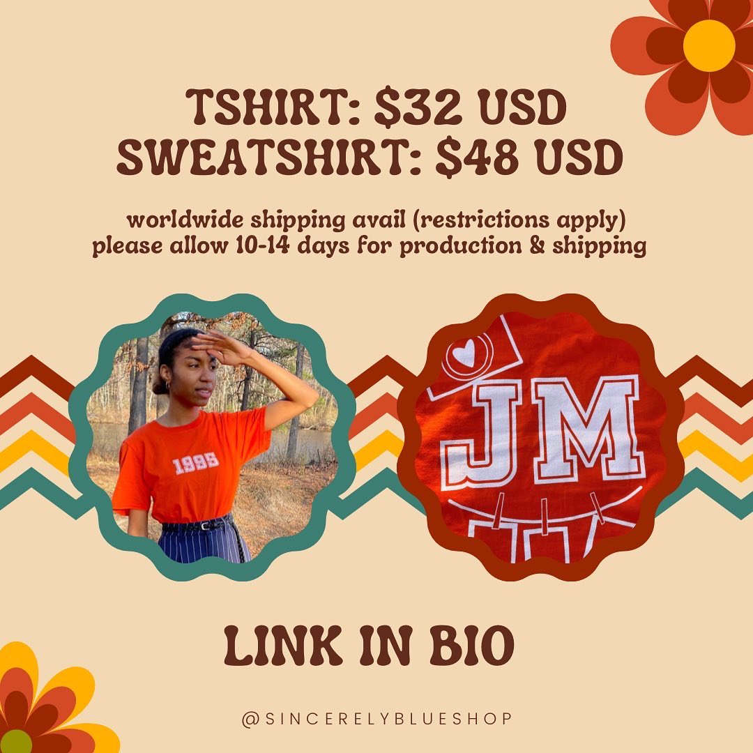 sincerelyblue3's tweet photo. JM95 will be available Saturday 4/30/22 12PM EST 🥳 The design was inspired by Jimin’s love for Polaroids and his Nomad orange shirt! Swipe for more info! 🧡🧡🧡 #bts #btsmerch #smallbusiness #btsshop #jimin #parkjimin #btsclothing #btscloset #btscollection #bangtansonyeondan https://t.co/kxq4RD4TLE