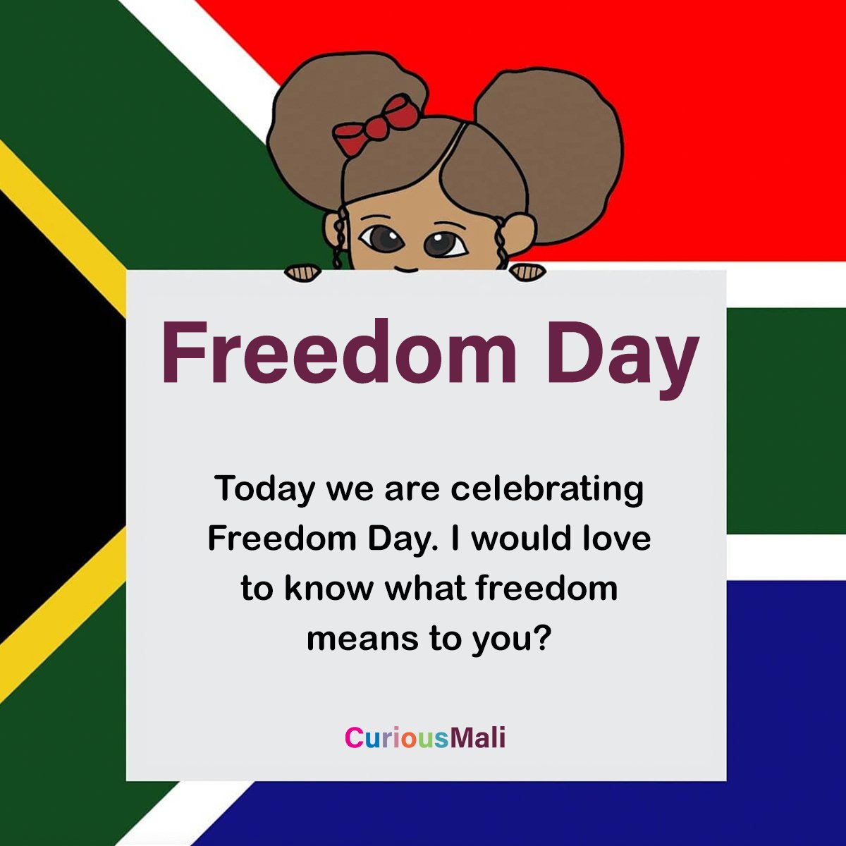 MaliWantsToKnow's tweet photo. #happyfreedomday https://t.co/9hHYcwzfHq