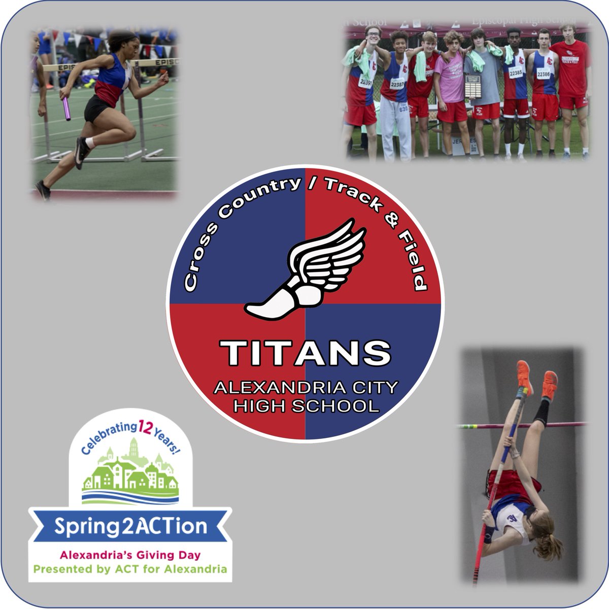 ACTitansTrack's tweet photo. Help support the ACHS Track &amp; Field and XC student-athletes and coaches. Your donations help more than 200 athletes compete YEAR-ROUND and travel to regional, state, and national competitions. Donate TODAY through Spring2Action! #TITANPRIDE

https://t.co/5RcqM50cN0 https://t.co/Mk2RSGB1Tb