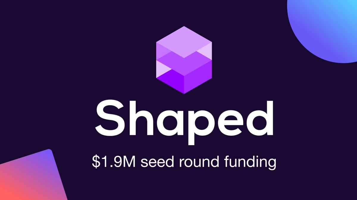 shapedai's tweet photo. Excited to announce @shapedai’s $1.9M seed round funding. 

We put together an incredible set of investors and angels, more about this in our blog post at https://t.co/U8Do4qt3w7

Here’s what has them excited 👇 https://t.co/RrwsCJMxHk