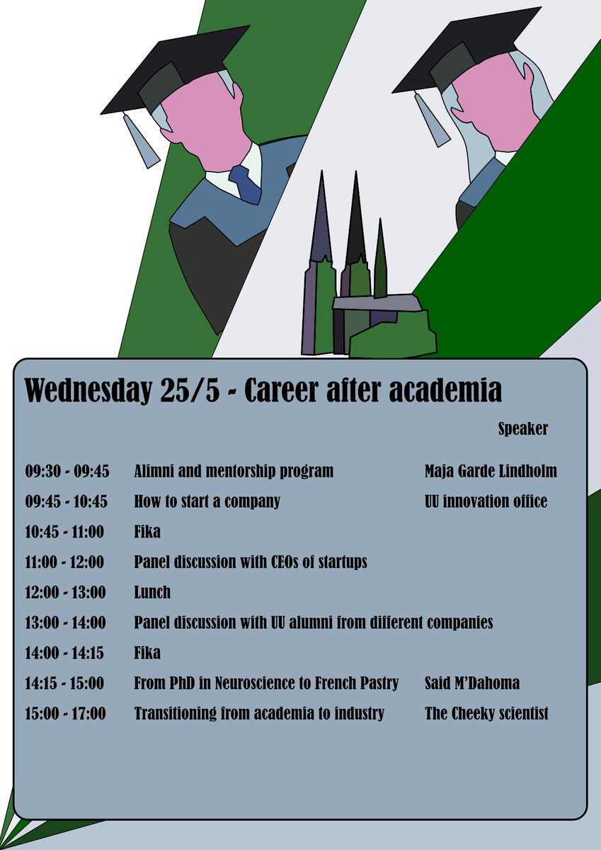 teknatdr's tweet photo. @cheekyscience will do a workshop on how to transition from academia to industry. Said M'Dahoma on how he became pastry chef. @AstregoDx among others will talk about their journey. @uuinnovation will tell you how to materialize your idea. https://t.co/EGYJv7nCUR