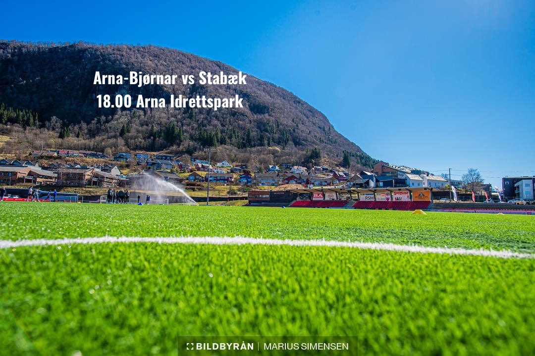 Arna-Bjørnar vs. Stabæk - Arna idrettspark kl 18.00