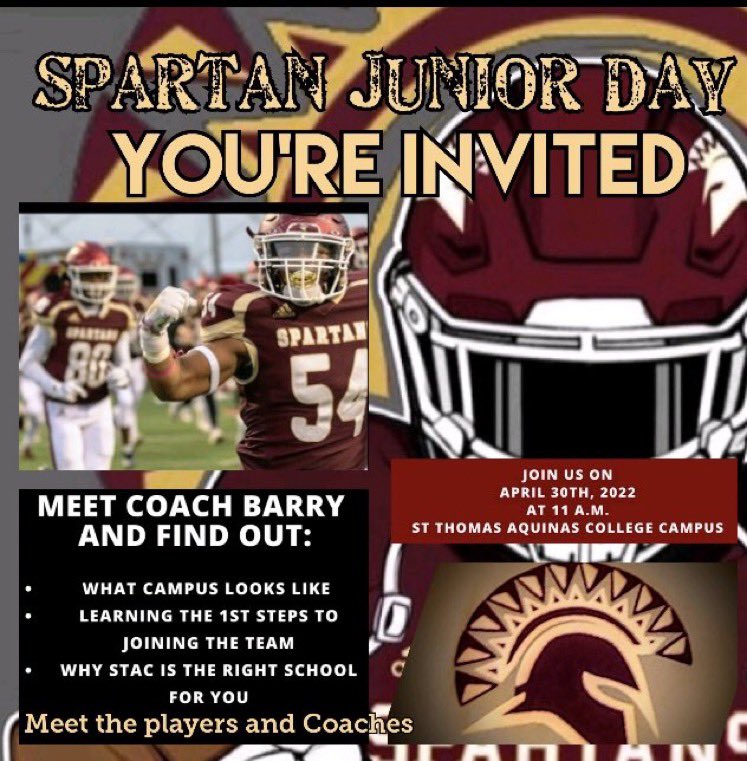 Thank you <a href="/RLustyik/">Robert Lustyik</a> and <a href="/STACSprintFB/">STAC Sprint Football</a> for the invite!