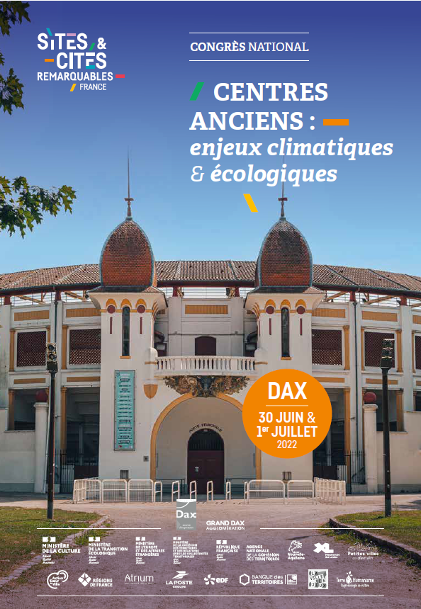 Sites&Cités (@sitescites) on Twitter photo 🎉Destination congrès : rendez-vous à Dax pour le congrès de <a href="/SitesCites/">Sites&Cités</a> « Centres anciens : enjeux climatiques & écologiques » !
👉 Découvrez le programme : urlz.fr/i5Us
👉 Les inscriptions se font ici : urlz.fr/i5Um 🎉Destination congrès : rendez-vous à Dax pour le congrès de <a href="/SitesCites/">Sites&Cités</a> « Centres anciens : enjeux climatiques & écologiques » !
👉 Découvrez le programme : urlz.fr/i5Us
👉 Les inscriptions se font ici : urlz.fr/i5Um