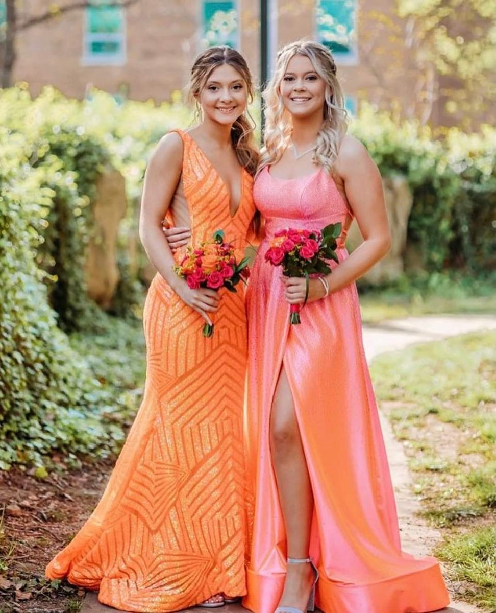 RegissBrideProm's tweet photo. Orange you glad you picked out the perfect prom dress at Regiss?🧡 https://t.co/C5S8yosd4y