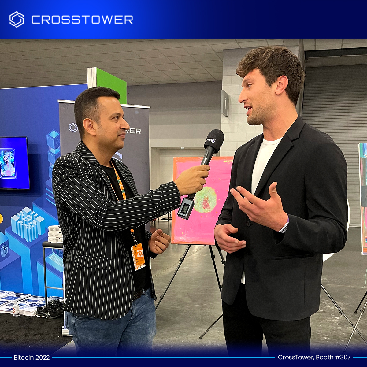 googleseo123's tweet image. Mike Boornazian, Emmy nominated actor and NFT influencer spoke about his exclusive collections accessible on the CrossTowerNFT marketplace as he joined us at the booth💥
Check his collections▶️ bit.ly/3MzoBHH
#Bitcoin2022 #NFTs #NFTsales |
@Mike_Boorn @crosstower_ex