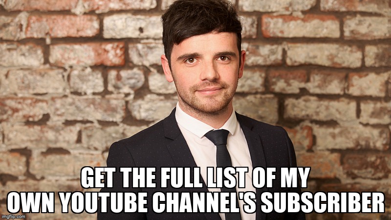 overflow_meme's tweet image. Get the full list of my own YouTube channel's subscriber stackoverflow.com/questions/7202… #youtubedataapi #youtubeapi