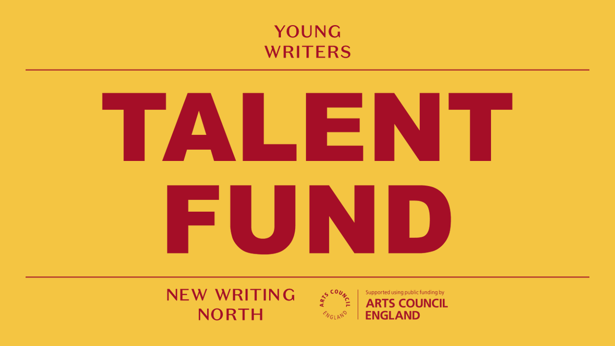 NewWritingNorth's tweet photo. Our Young Writers' Talent Fund is now open until 30 June 2022! 🎉

We are looking for emerging writers aged 16-25 in the North East who would like support, mentorship and investment to develop their craft!

Find out more here- https://t.co/ltd4lNr3Fv https://t.co/clyRCmBFkO