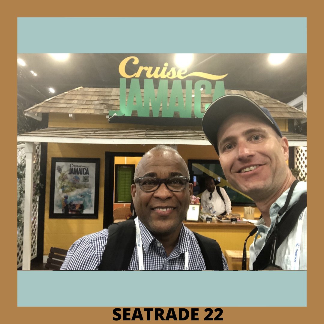 RadioparkHH's tweet photo. #Radiopark's Daniel Schmuck (on the right) had great #meetings on DAY 1 of #SeaTrade2022 . #Photodump of the partners he met: 1. David Peat of Vitec, 2. Mark Hylton ( Port Authority of Jamaica), 3. Marco Santomauro at the Booth "Hamburg" 4. Barbara Bressem of #Dauerflora. https://t.co/3Fkbd1mlcv