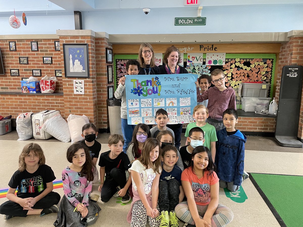 Room 7 Celebrating Kipling’s amazing administrative assistants! #kip109 #engage109