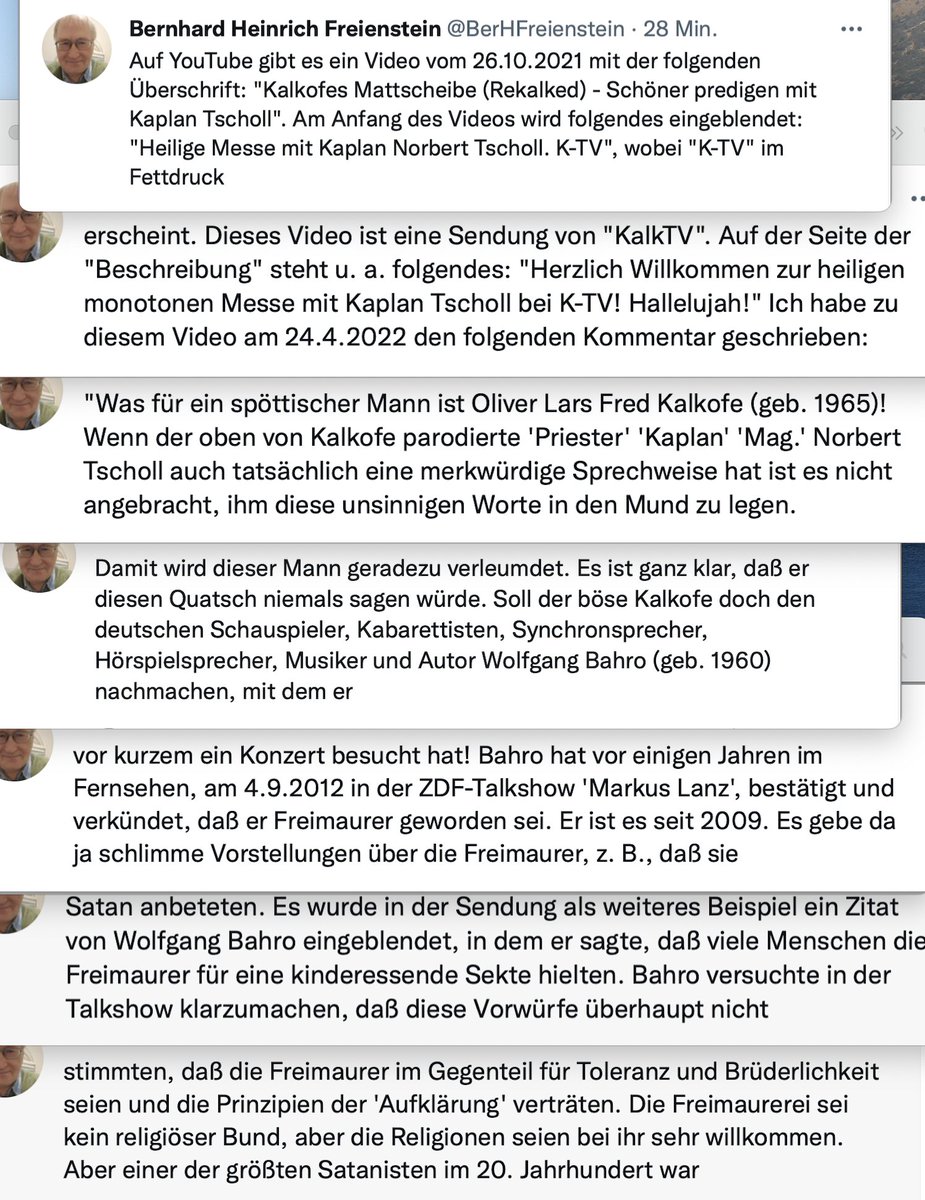 twitkalk's tweet image. Best News!
Kurze TwitterZwangspause, aber #BernieIsBack #BetterThanEver 
Denkt was Ihr wollt, ich liebe seinen Humor!
Und seinen positiv ironischen Humanismus!
Und seine Frisur!
#BigLove #PoorWolfgangBahro #PusteblumenVerpuffung #MoralSchwachmatiker #NonsensKlabautermann #Woodway